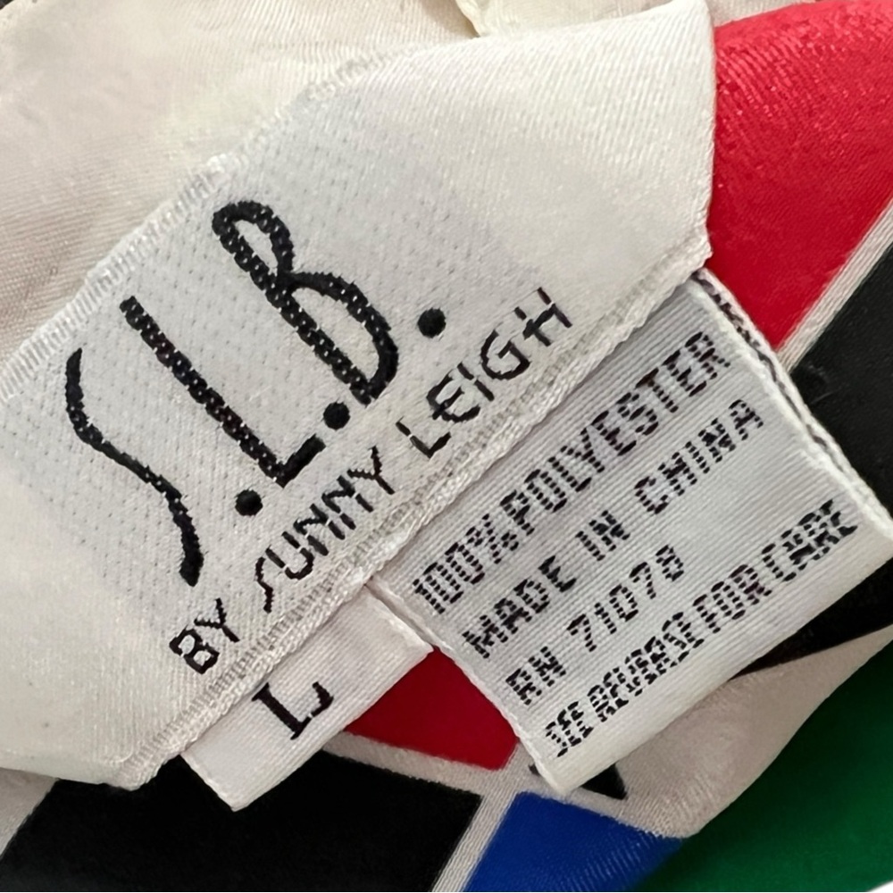 🏁S.L.B. Mixed Print top - Picture 10 of 11
